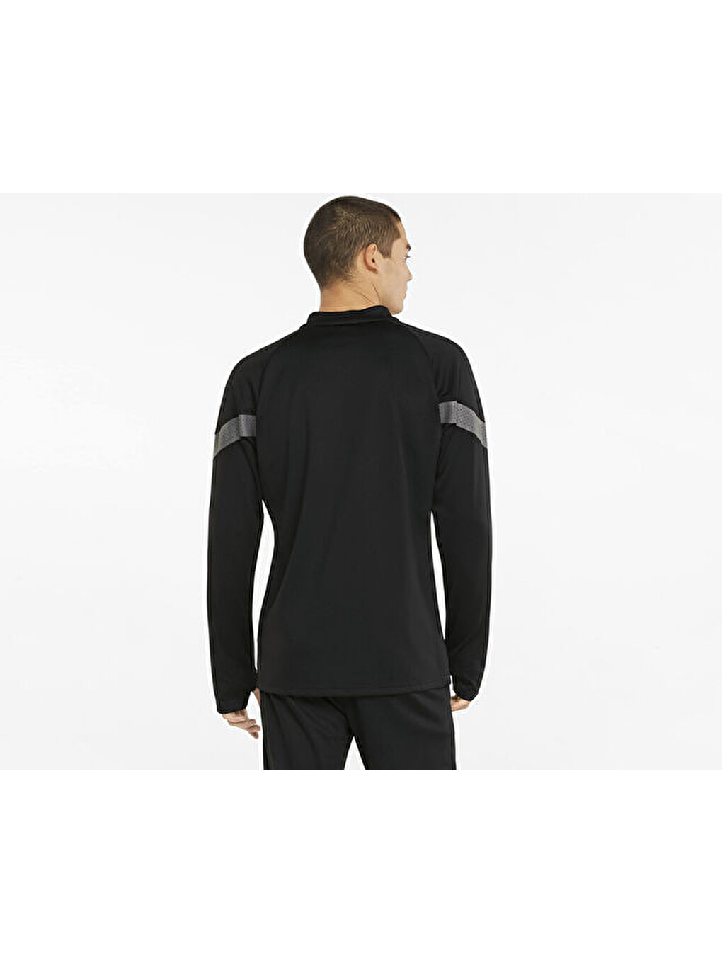 Teamfinal Training 1/4 Zip Top Erkek Futbol Antrenman Ceketi 65737503 Siyah-3