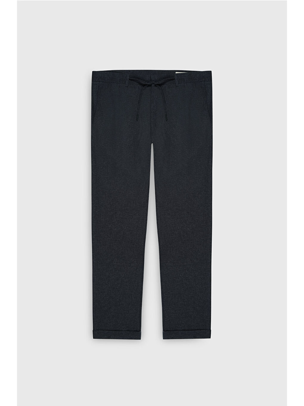 Erkek Antrasit Slim Fit Dar Kesim Mono Yaka Çizgili Takım Elbise-9