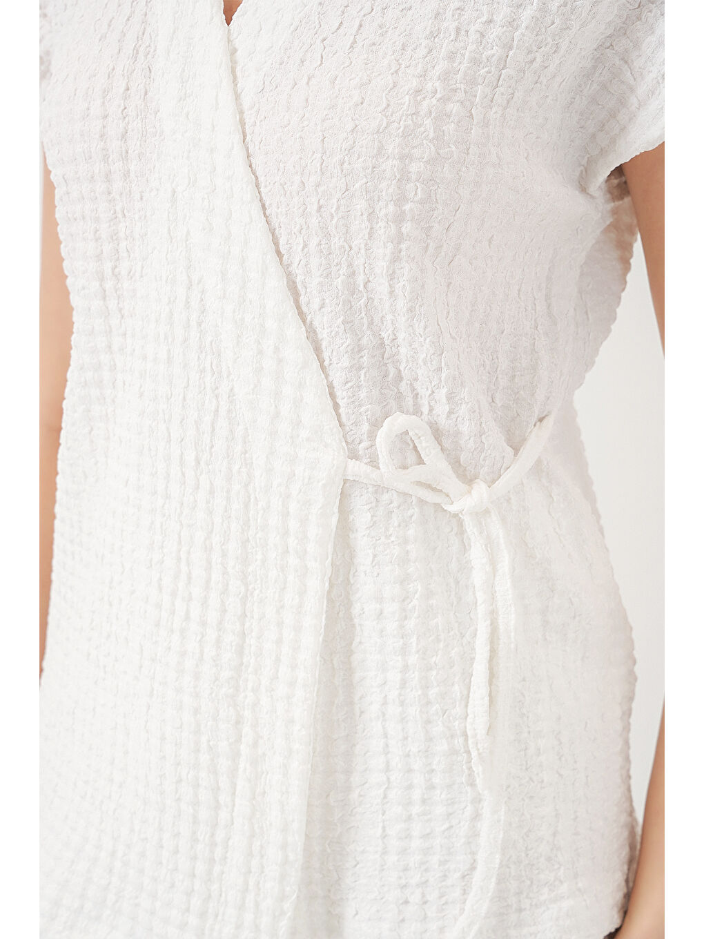 Kadın Örme İkili Takım 30064 - Beyaz-6