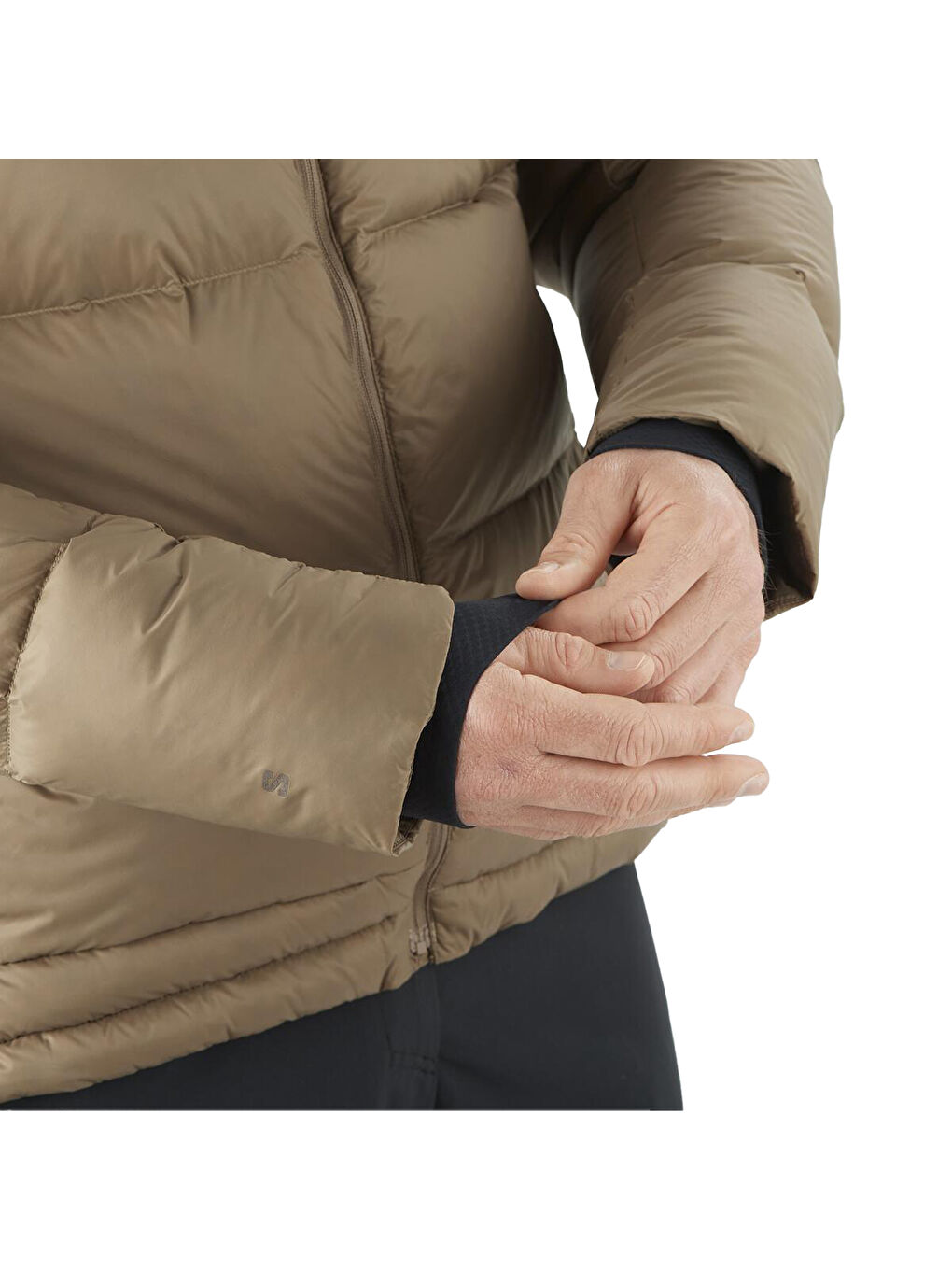 Karışık Outline Down Erkek Outdoor Ceketi-4