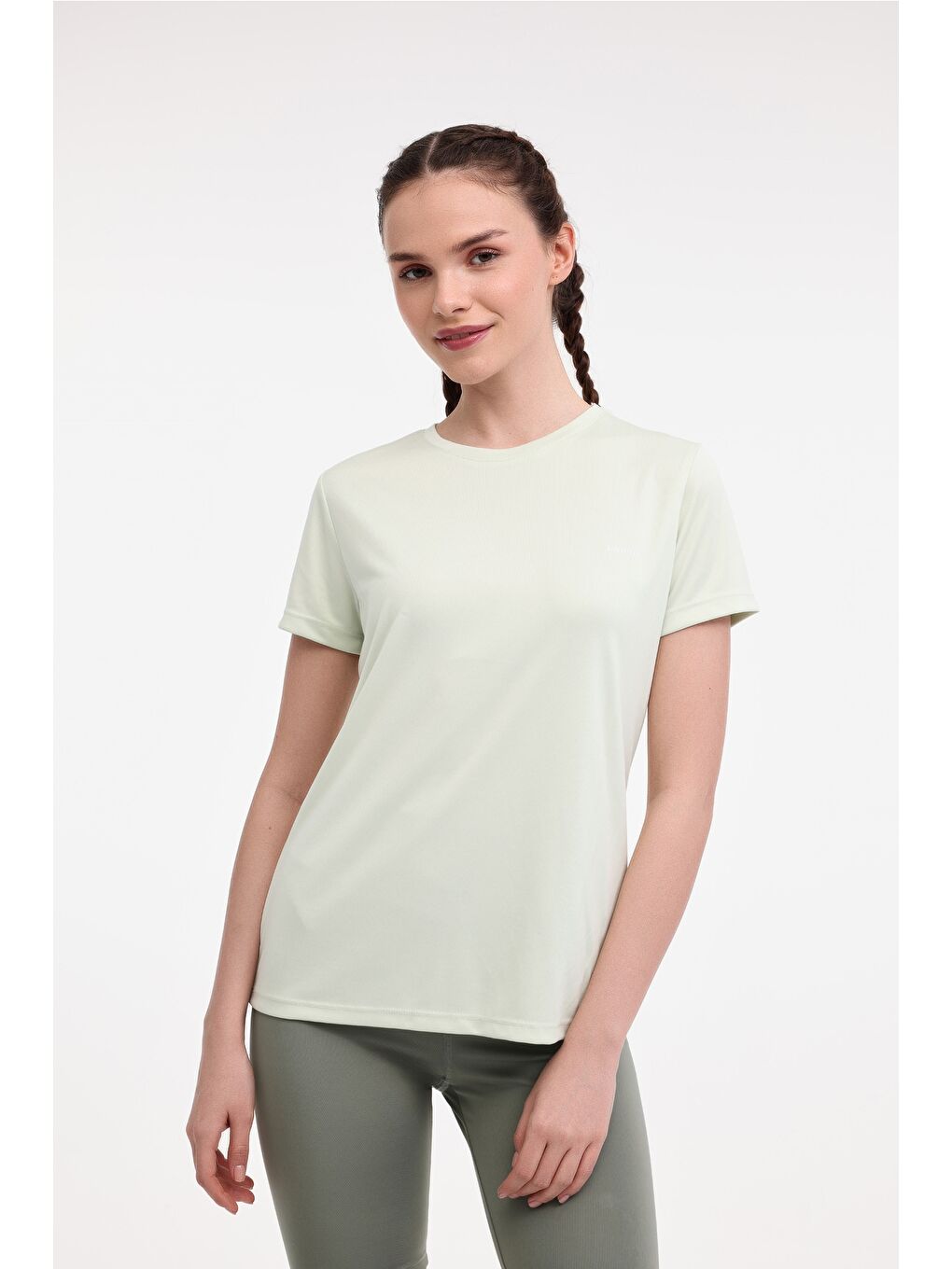 WB PES C NECK 11SN230 5FX Sarı Kadın Kısa Kol T-Shirt