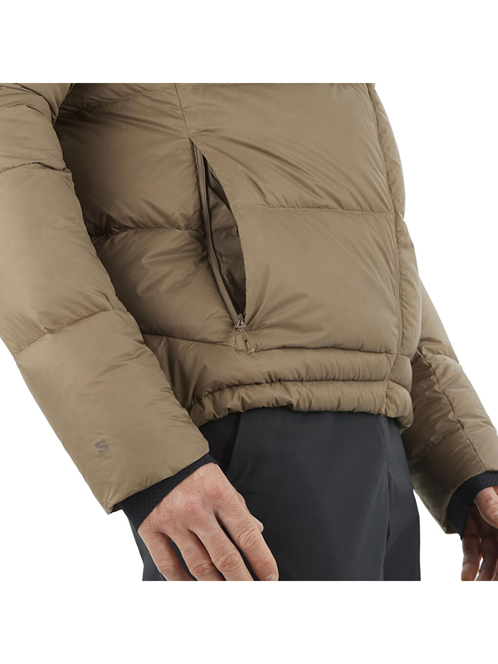 Karışık Outline Down Erkek Outdoor Ceketi-5