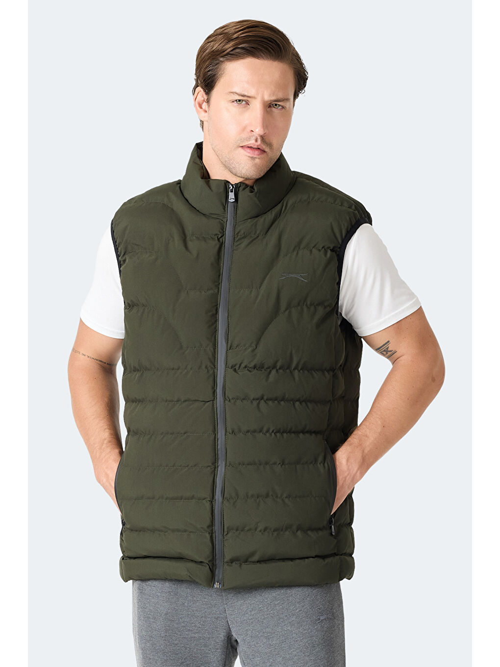 HAVONIX Erkek Haki Yelek