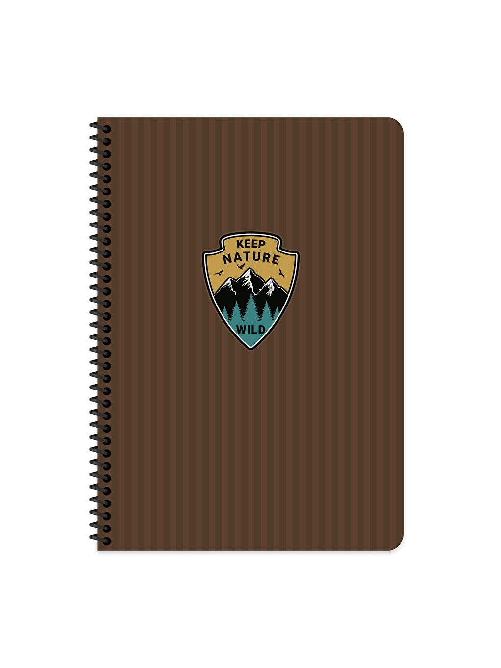 Keskin Color A4 Çizgili Defter Outdoor - Kahverengi