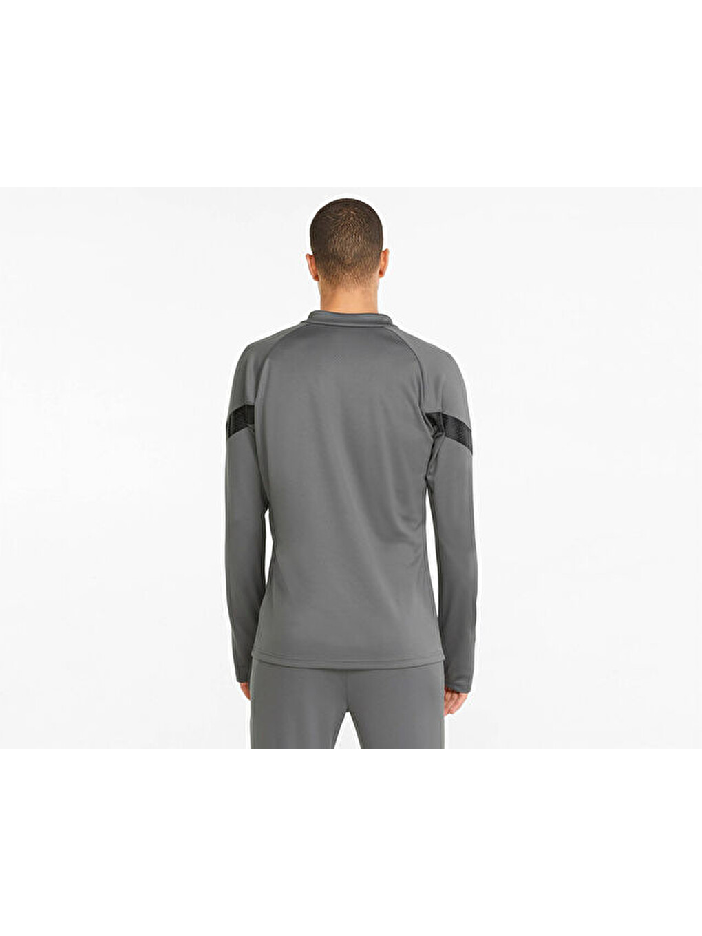 Teamfinal Training 1/4 Zip Top Erkek Futbol Antrenman Ceketi 65737513 Gri-3