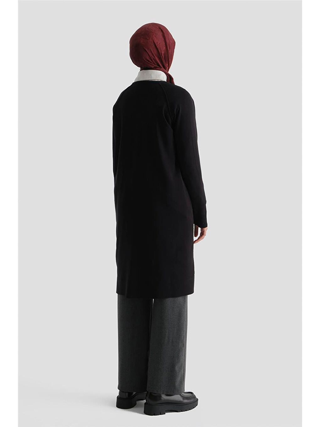 Triko Ceket 25Kd5306 Siyah-3