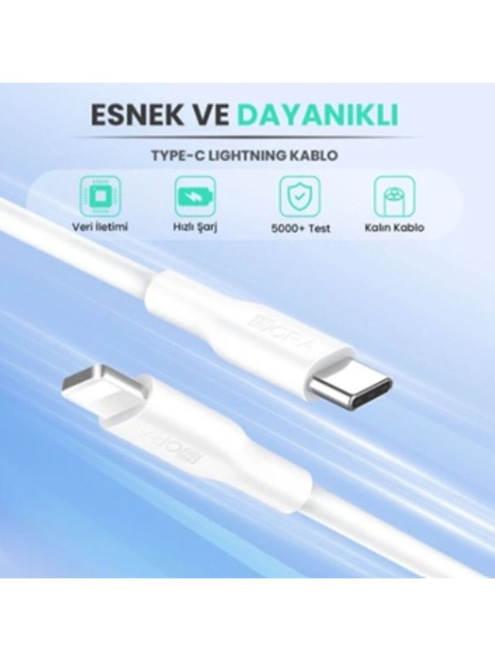 PD20W Şarj Aleti ve Lightning Kablo Seti-1HORA-GAR154-iPhone Uyumlu Hızlı Şarj Cihazı-1
