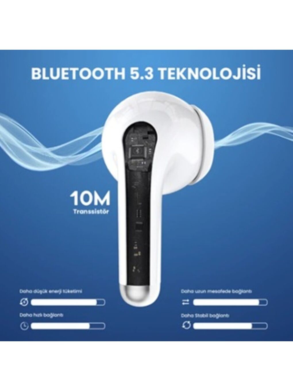 AUT203 Tws Bluetooth Kulaklık F25 - 1HORA Kablosuz - Taşınabilir Şarj Kutulu - Ios ve Android Uyumlu-5