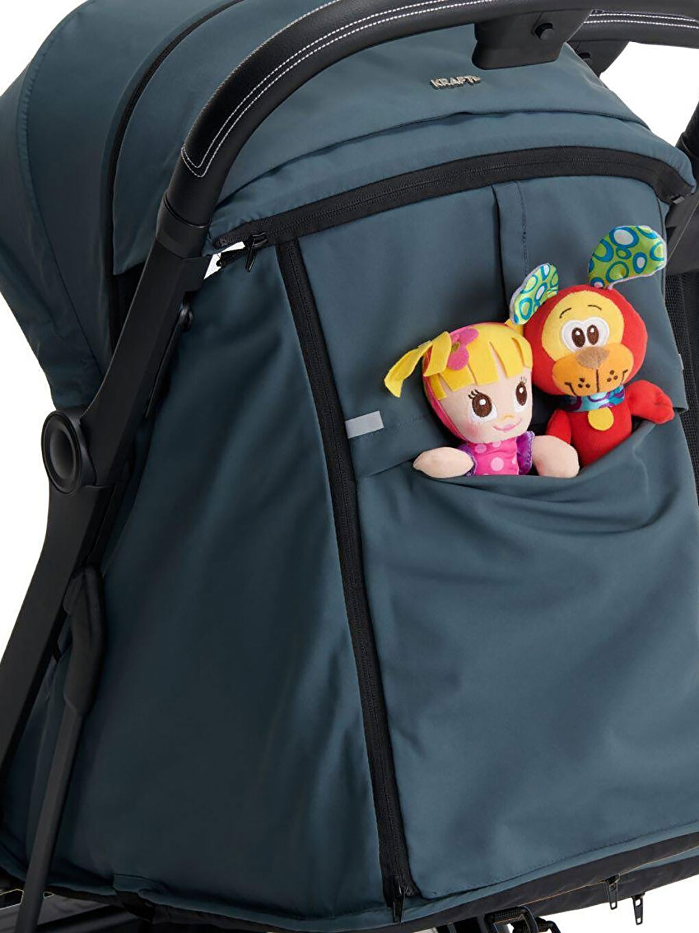 Magnum Kabin Tek Yönlü Bebek Arabası Mavi-5