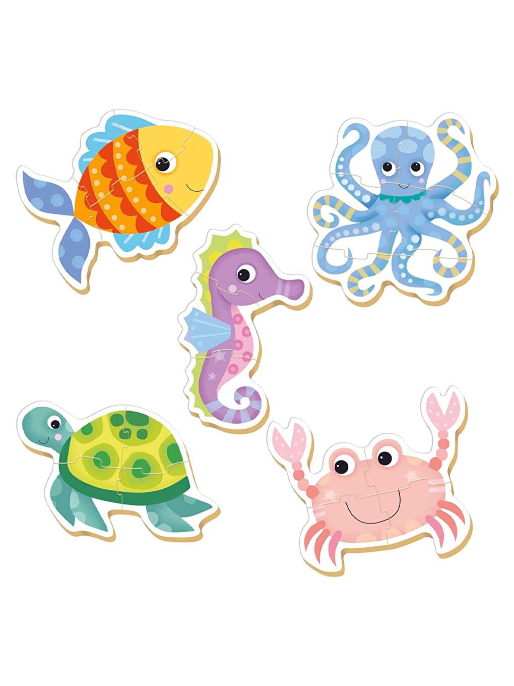 Baby Puzzle Su Hayvanları 19951-1