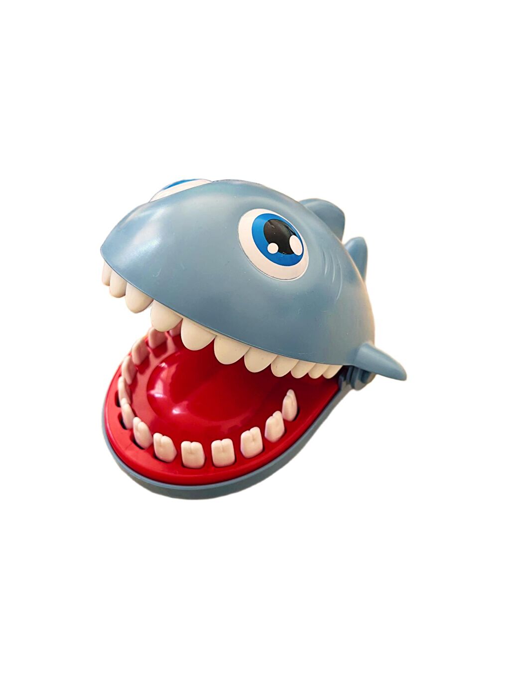 Dişçi Hayvanlar Parmak Kapma Oyunu Gri Balık (85101)