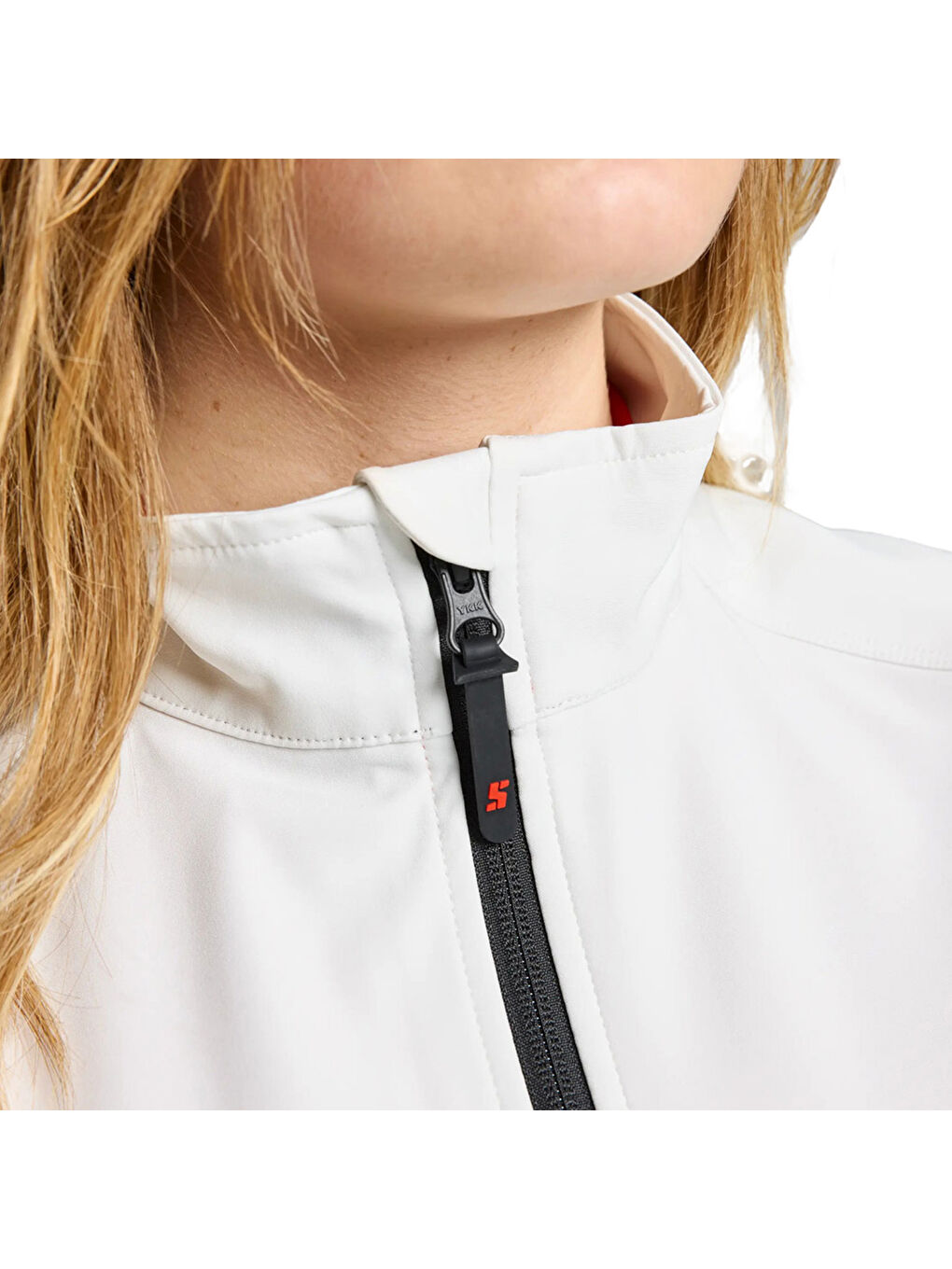 Beyaz Act Ws Softshell Vest Kadın Siyah Yelek-3