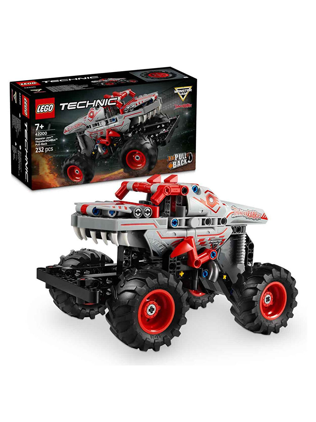 Lego Technic Monster Jam ThunderROARus Çek-Bırak 42200