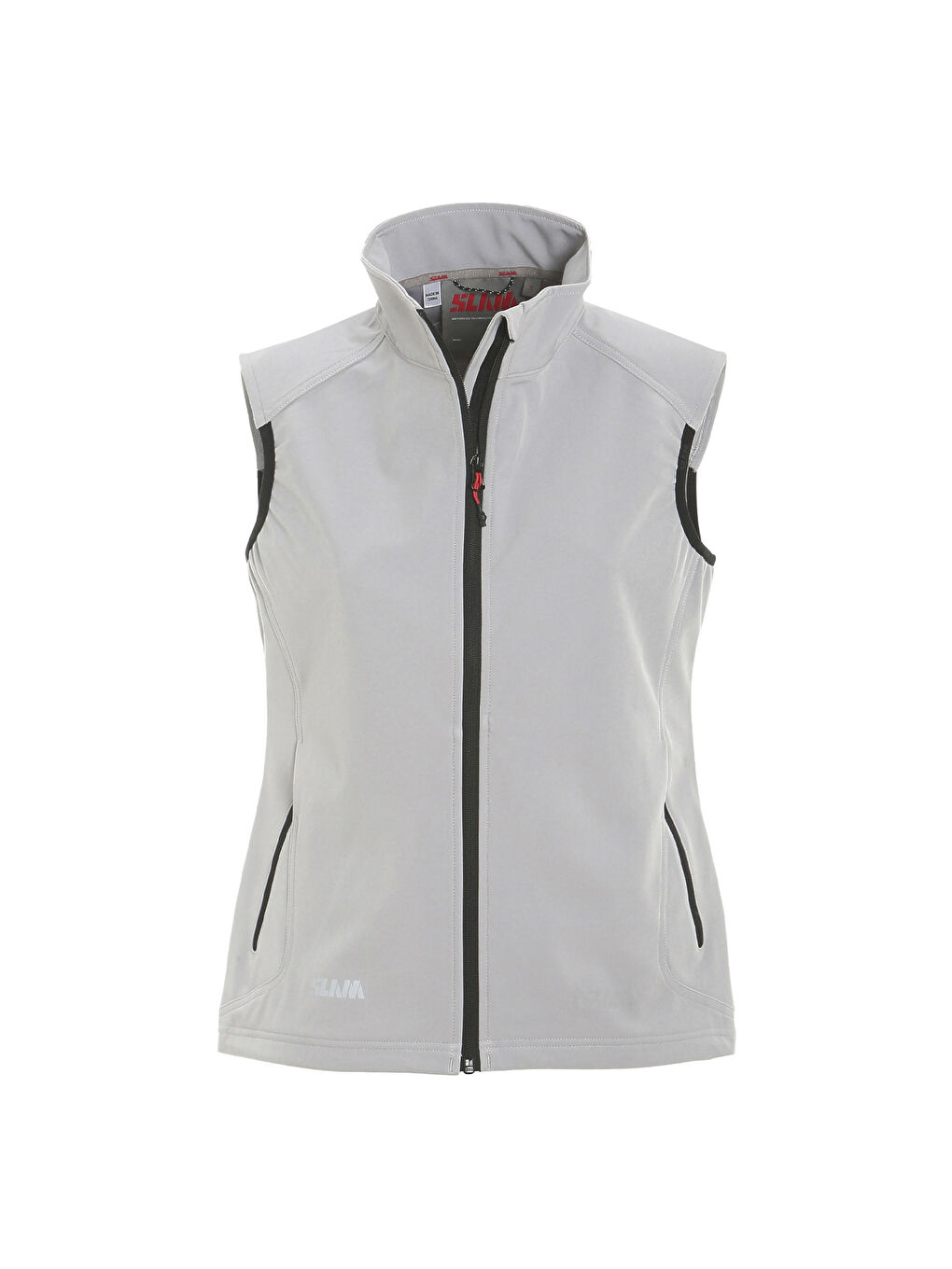 Act Ws Softshell Vest Kadın Gri Yelek-1