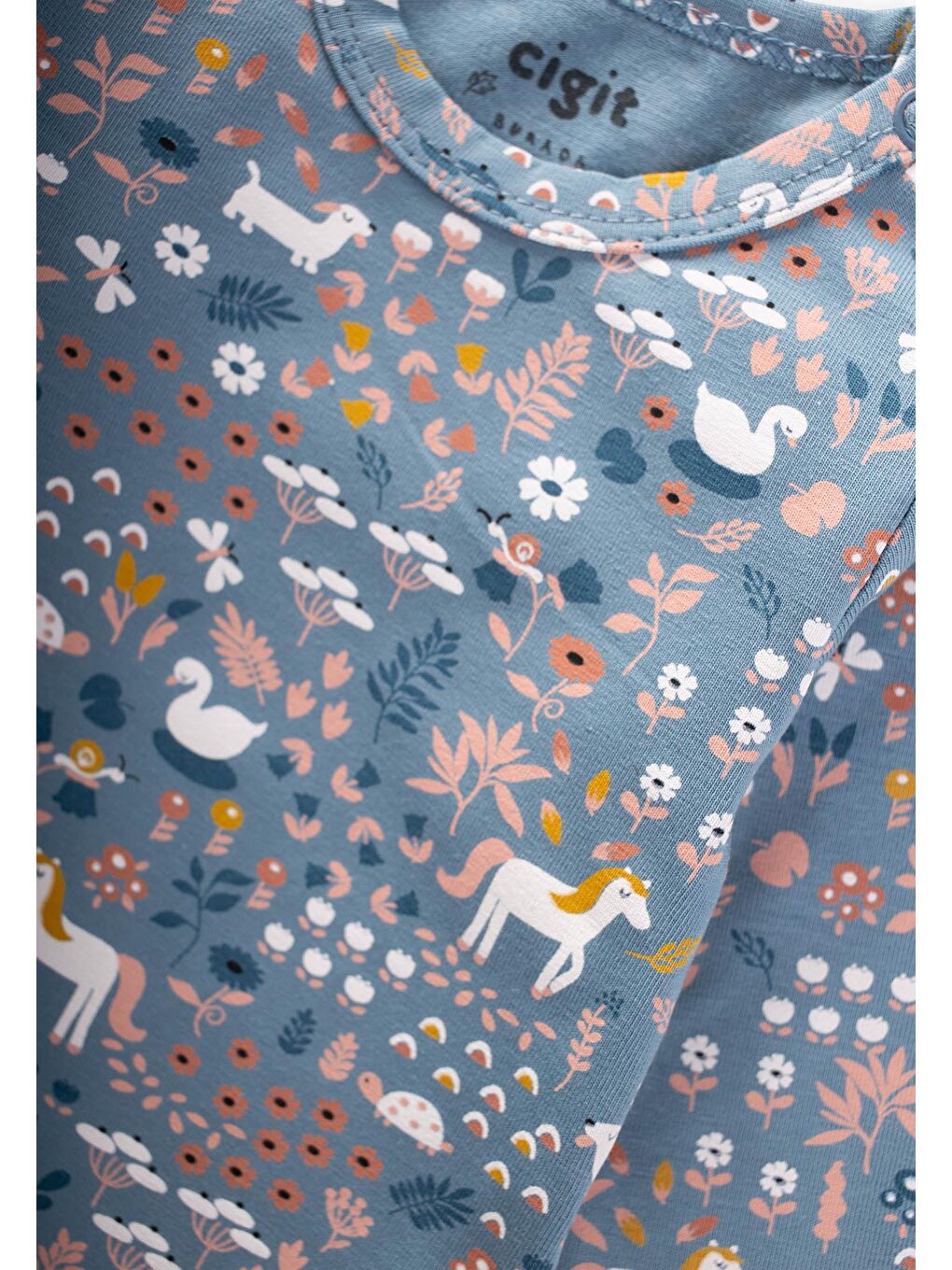 Zıbın 0-3 Yaş İndigo Mavi-2