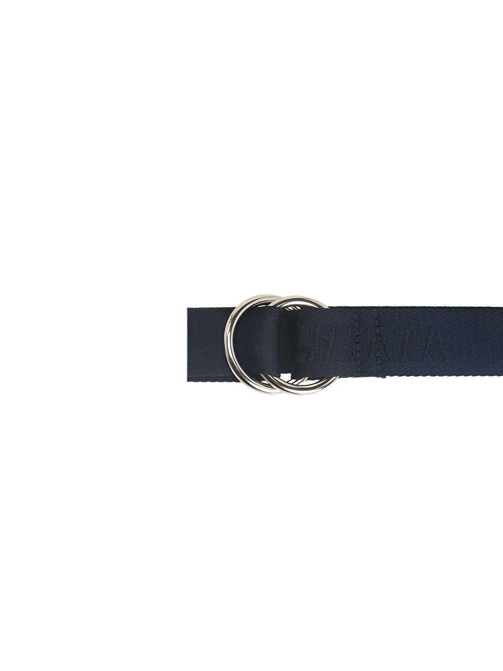 Lacivert Logo Belt Unisex Mavi Kemer-1