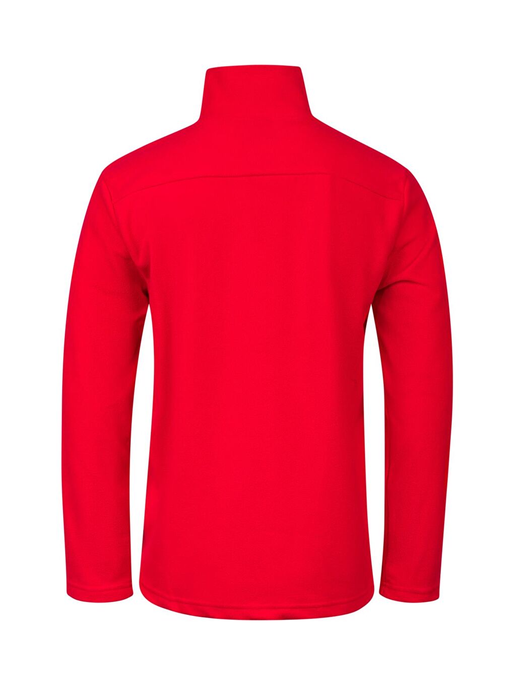 Larry Erkek Tam Fermuarlı Polar Sweatshirt Kırmızı-3
