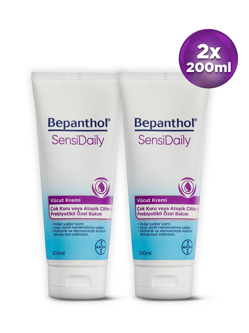 Bepanthol Şeffaf Sensidaily 200 ml 2'li Avantajlı Paket - 1