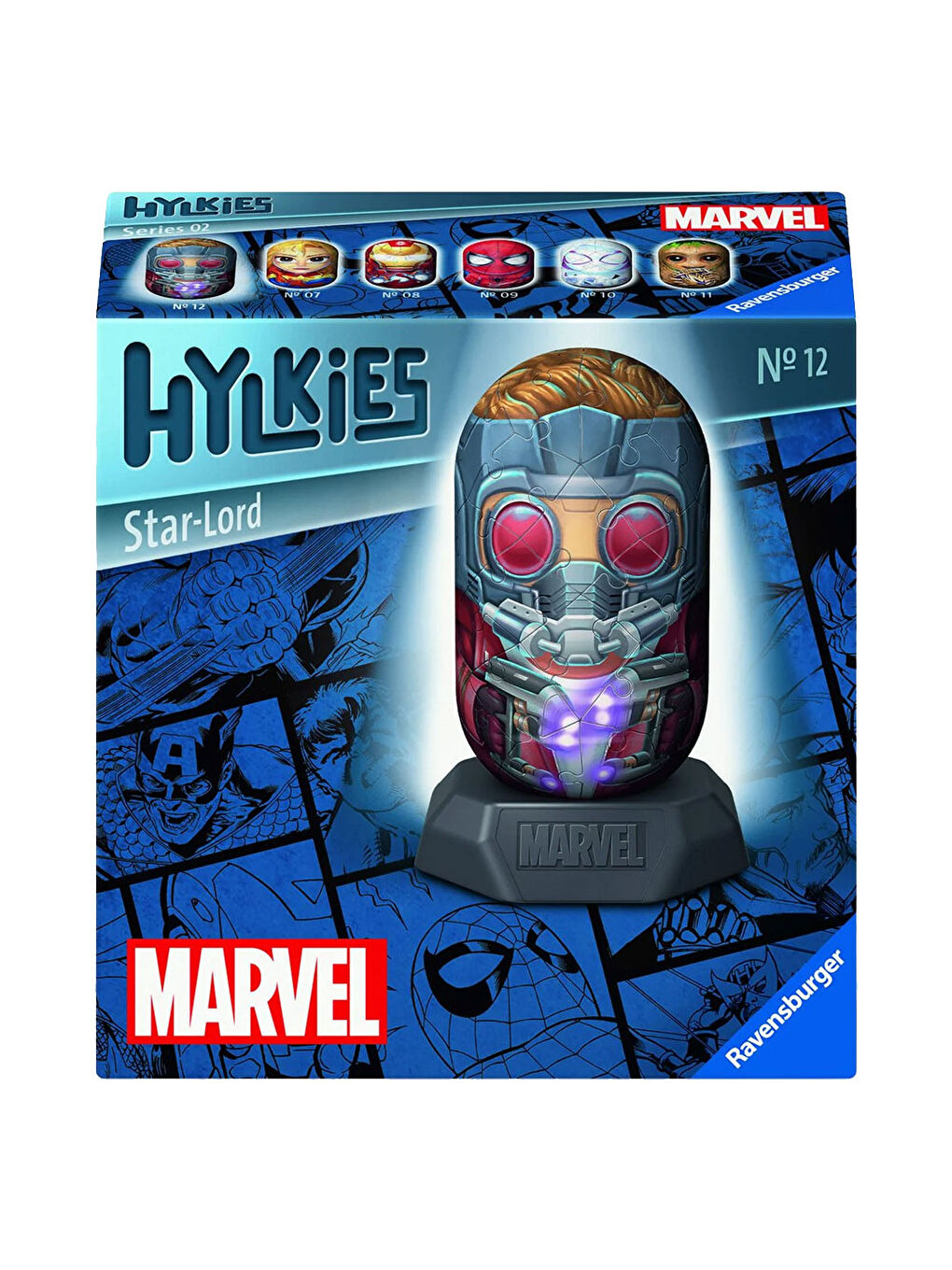 Hylkies Marvel 54 Parça Puzzle Star Lord 011613-3