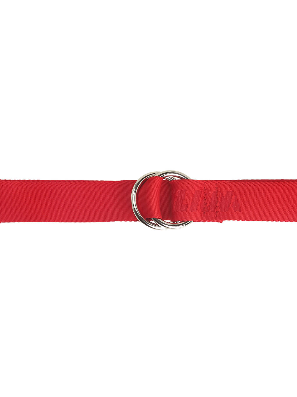 Logo Belt Unisex Kırmızı Kemer-1