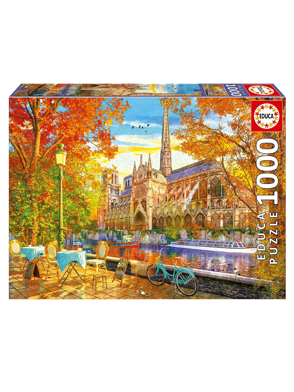Puzzle 1000 Parça Sonbaharda Notre Dame 19936