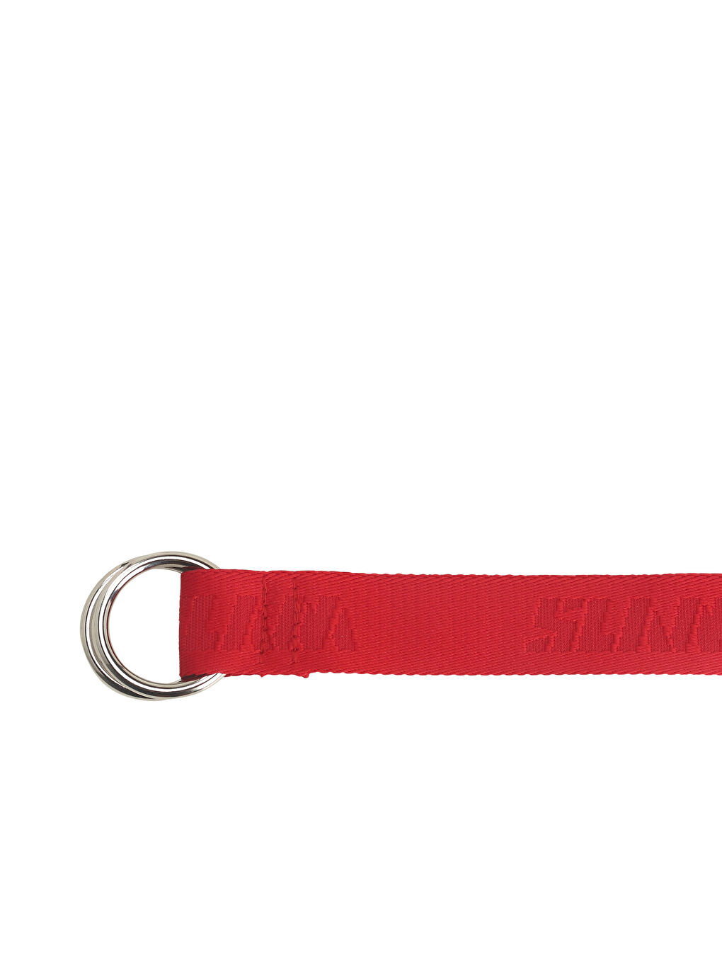 Logo Belt Unisex Kırmızı Kemer-2