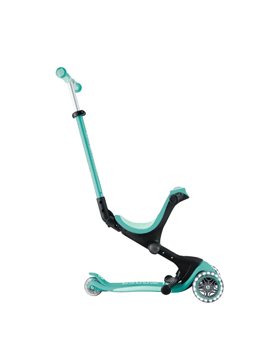 Go Up Deluxe Işıklı Scooter Mint Yeşili 646-706-3