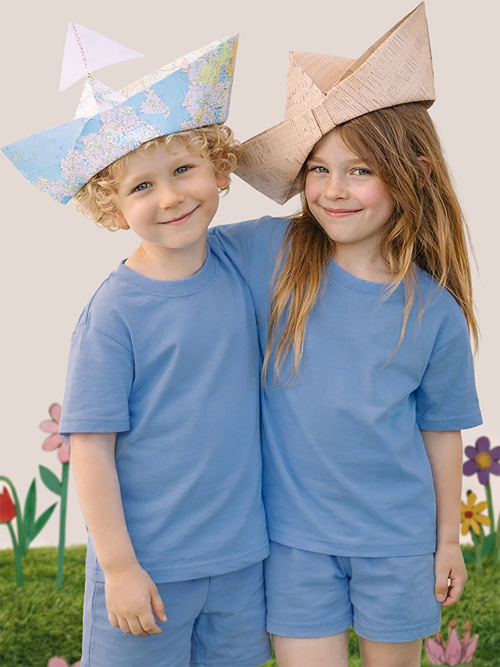 Oversize Mavi Unisex T-shirt