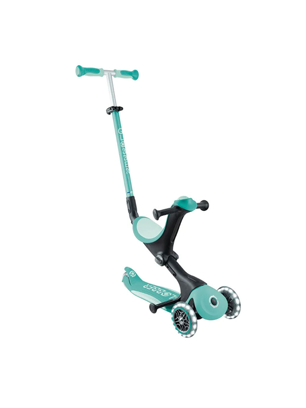 Go Up Deluxe Işıklı Scooter Mint Yeşili 646-706-4