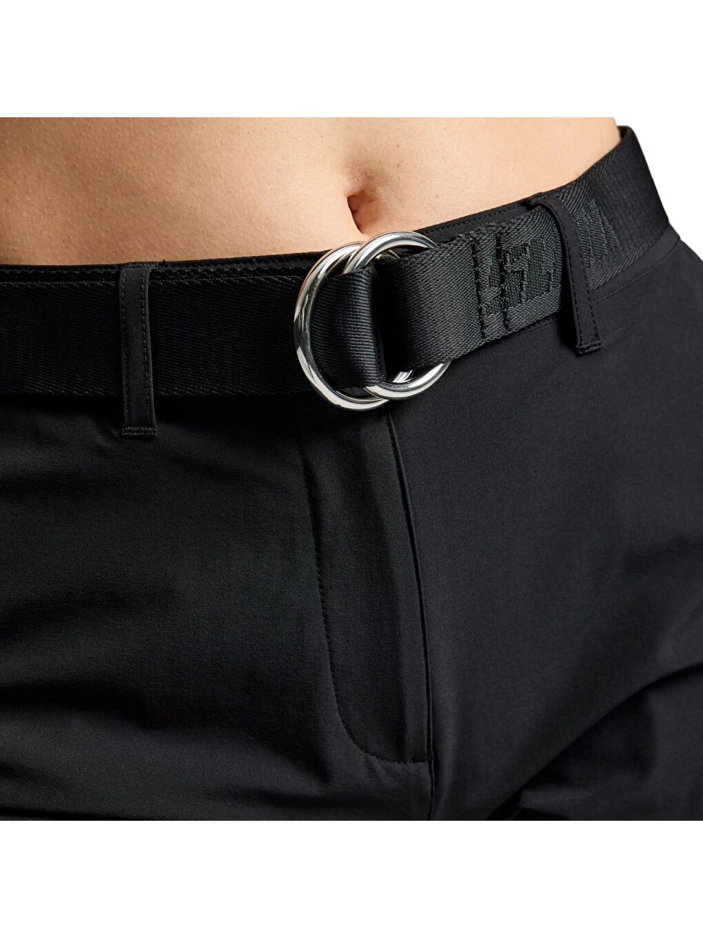 Logo Belt Unisex Siyah Kemer-2