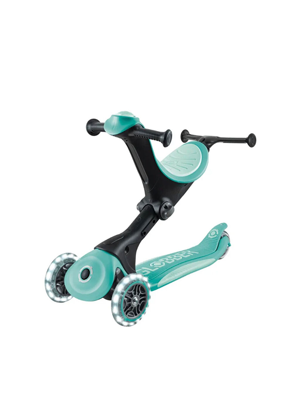 Go Up Deluxe Işıklı Scooter Mint Yeşili 646-706-6