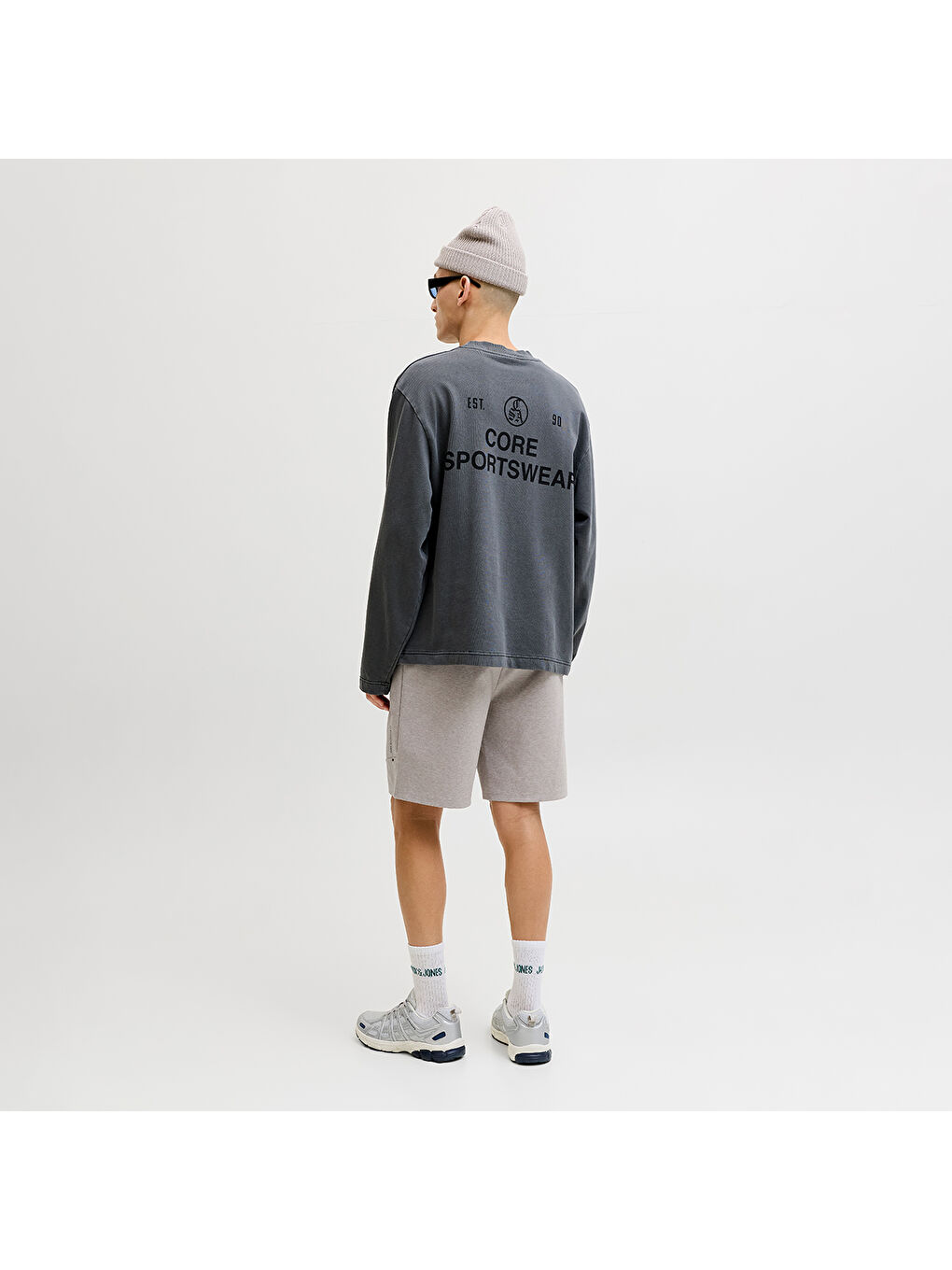 Gordon Base Sweat Short Erkek Gri Şort-1