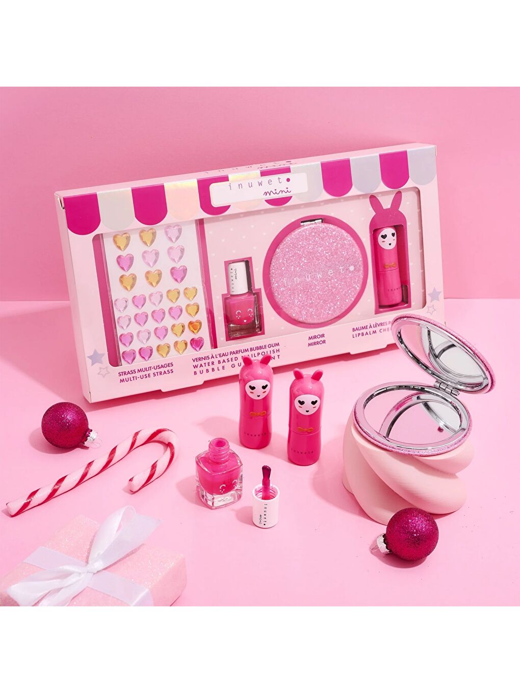 Glitter Pink Kozmetik ve Cilt Bakım Hediye Seti-1