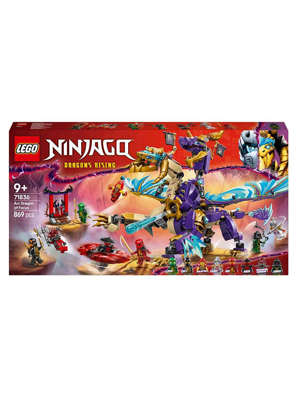 NINJAGO Odak Ark Ejderhası 71836-5