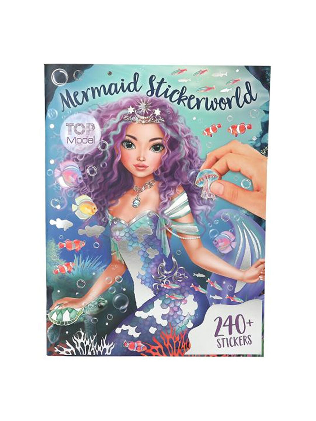 TOPModel Metalik Denizkızı Çıkartma Kitabı 13395-1