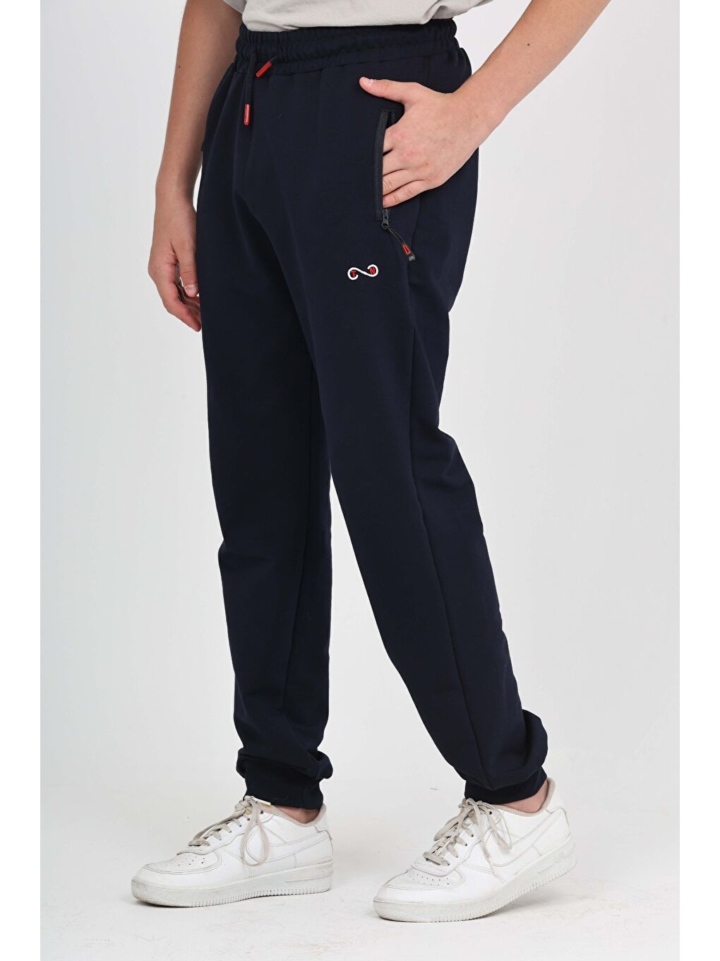 Lacivert Erkek Çocuk TN Nakışlı Eşofman Alt-2