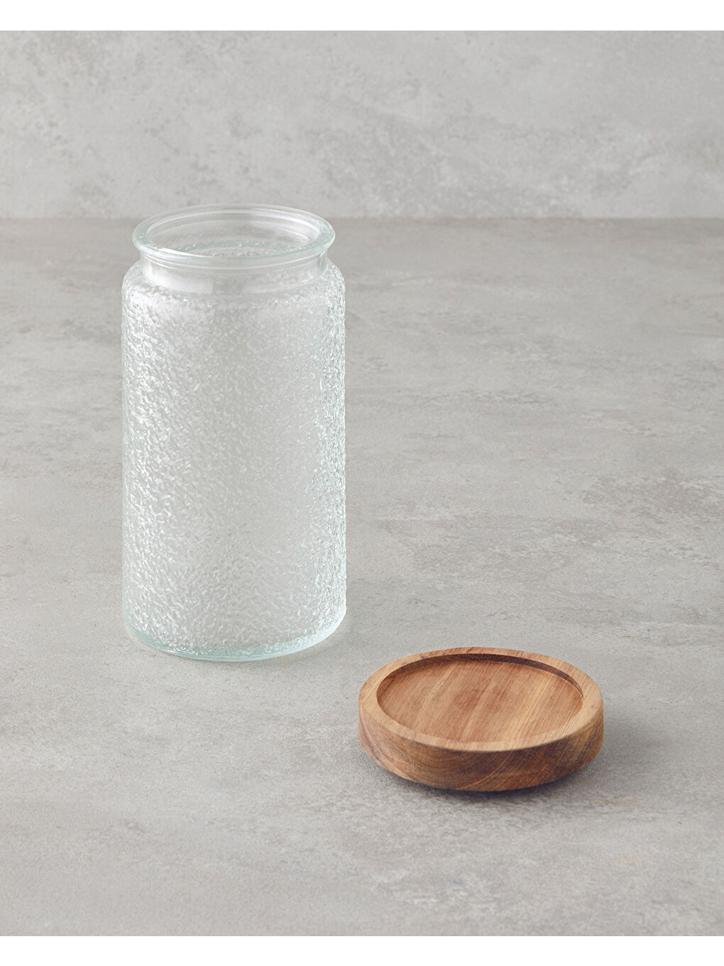 Renksiz Jaxon Cam Kavanoz 950 ml Şeffaf-1