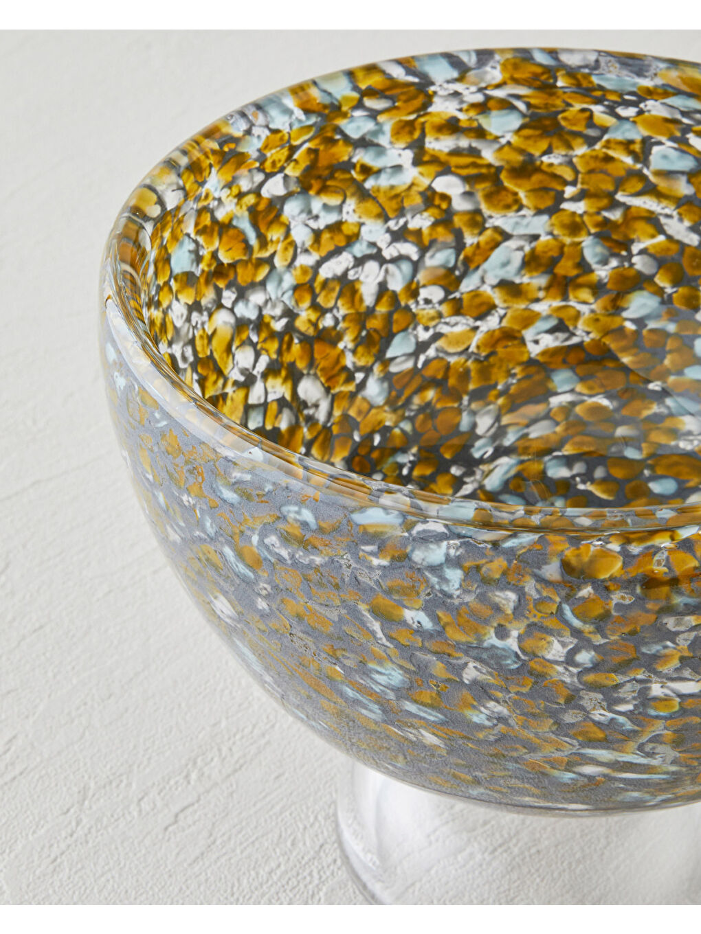 Bordo Alesa Cam Vazo 15,5 cm Multicolor-2