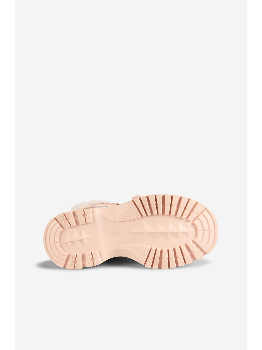 Pembe Punto Kürklü Kız Çocuk Pudra Bot-3