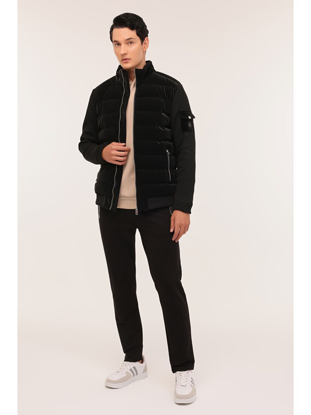 ML FLAME  FL-1 4PR Siyah Erkek Mont-2