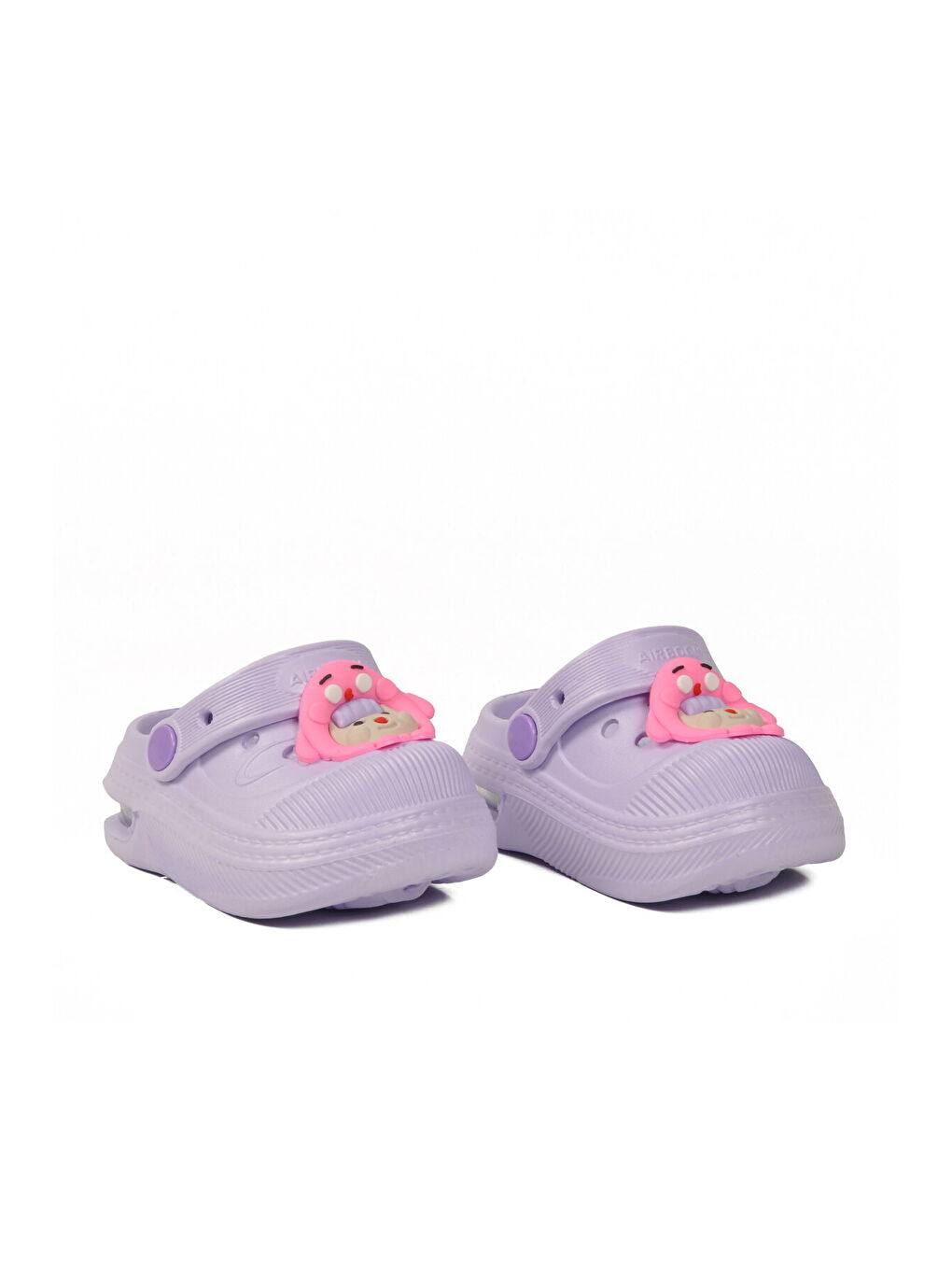 Lila Eva Hafif Esnek Kız Çocuk Sabo Terlik 2316 B-P-1