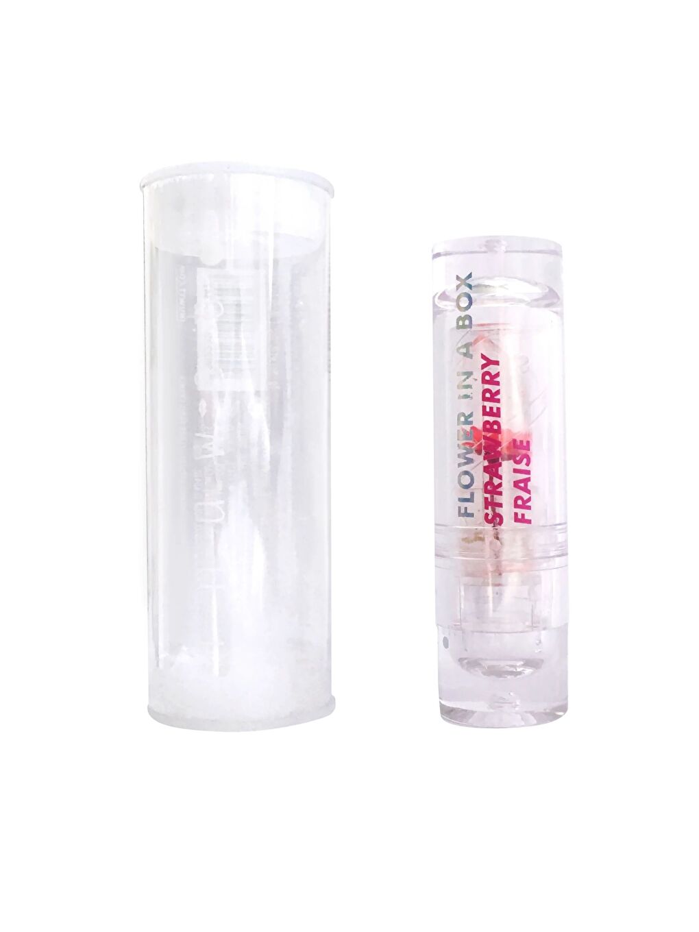 Çiçek Detaylı Dudak Nemlendiricisi Çilek Kokulu-2