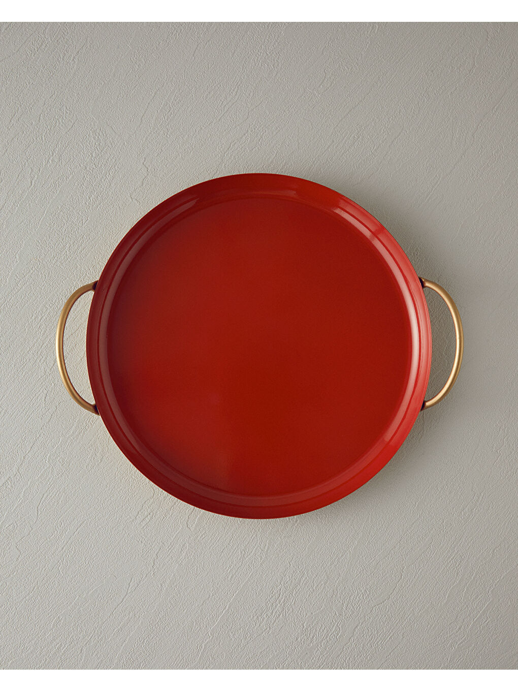 Aloha Metal Dekoratif Tepsi Turuncu