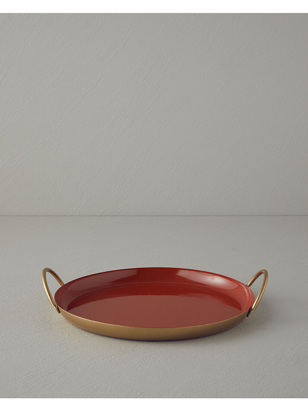 Aloha Metal Dekoratif Tepsi Turuncu-1