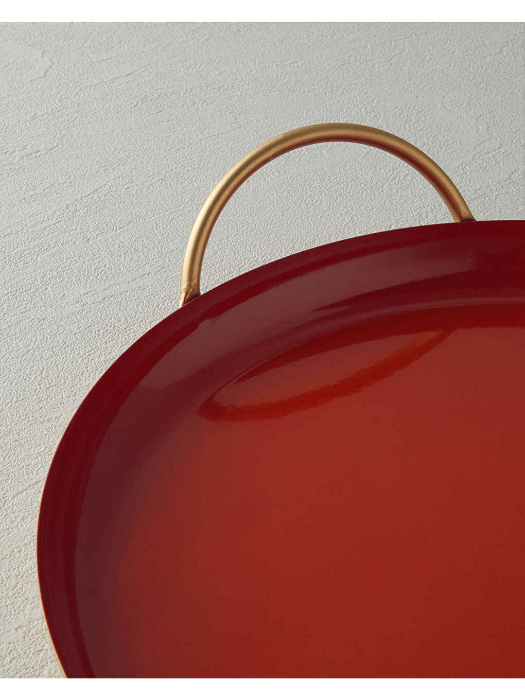 Aloha Metal Dekoratif Tepsi Turuncu-2