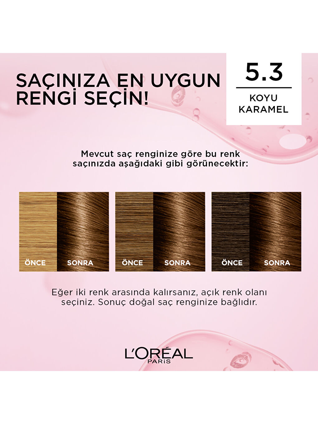 Excellence Creme Saç Boyası 5.3 Koyu Karamel-5