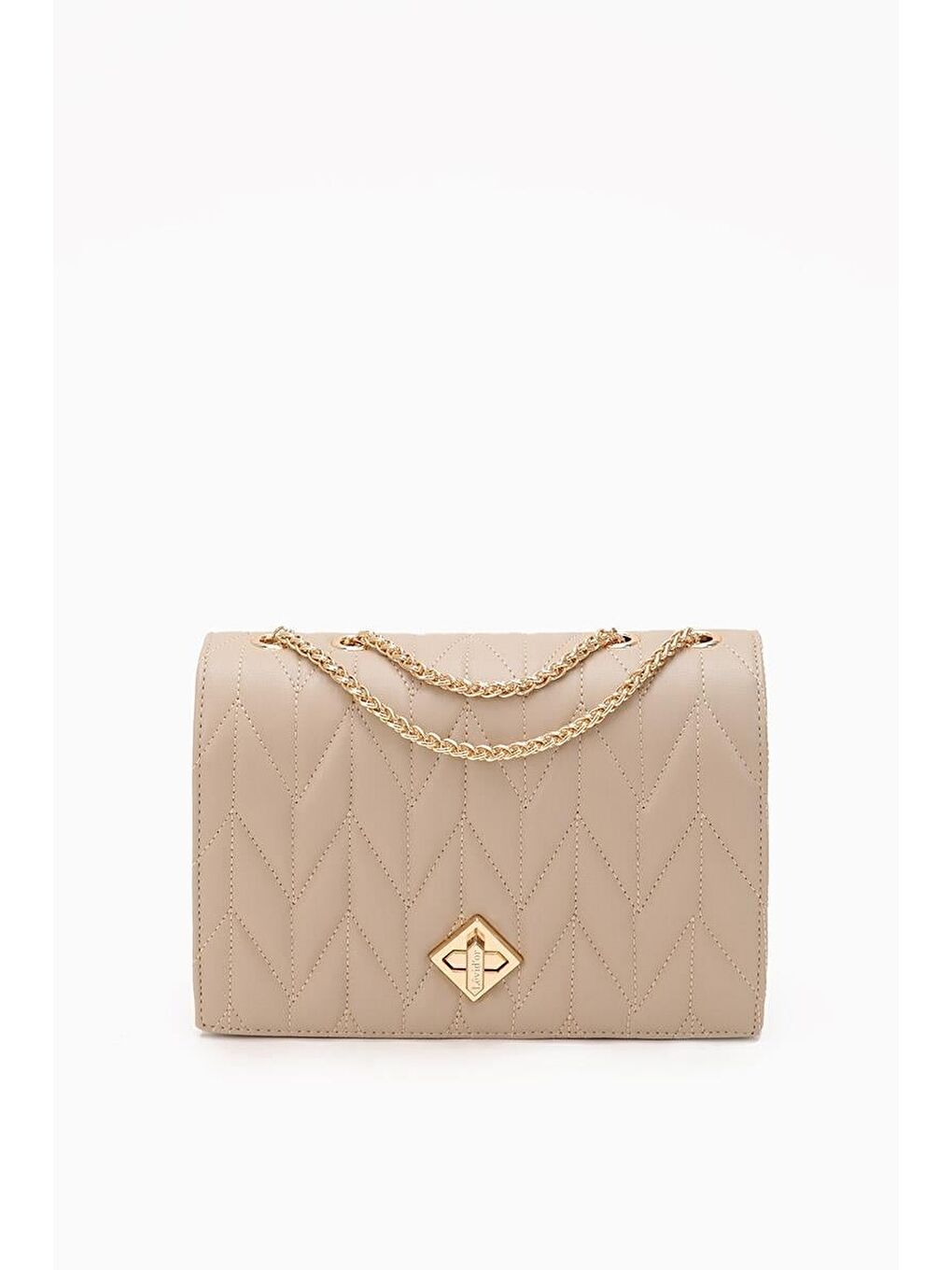 Bej Vizon Kadın Omuz Çantası 930075