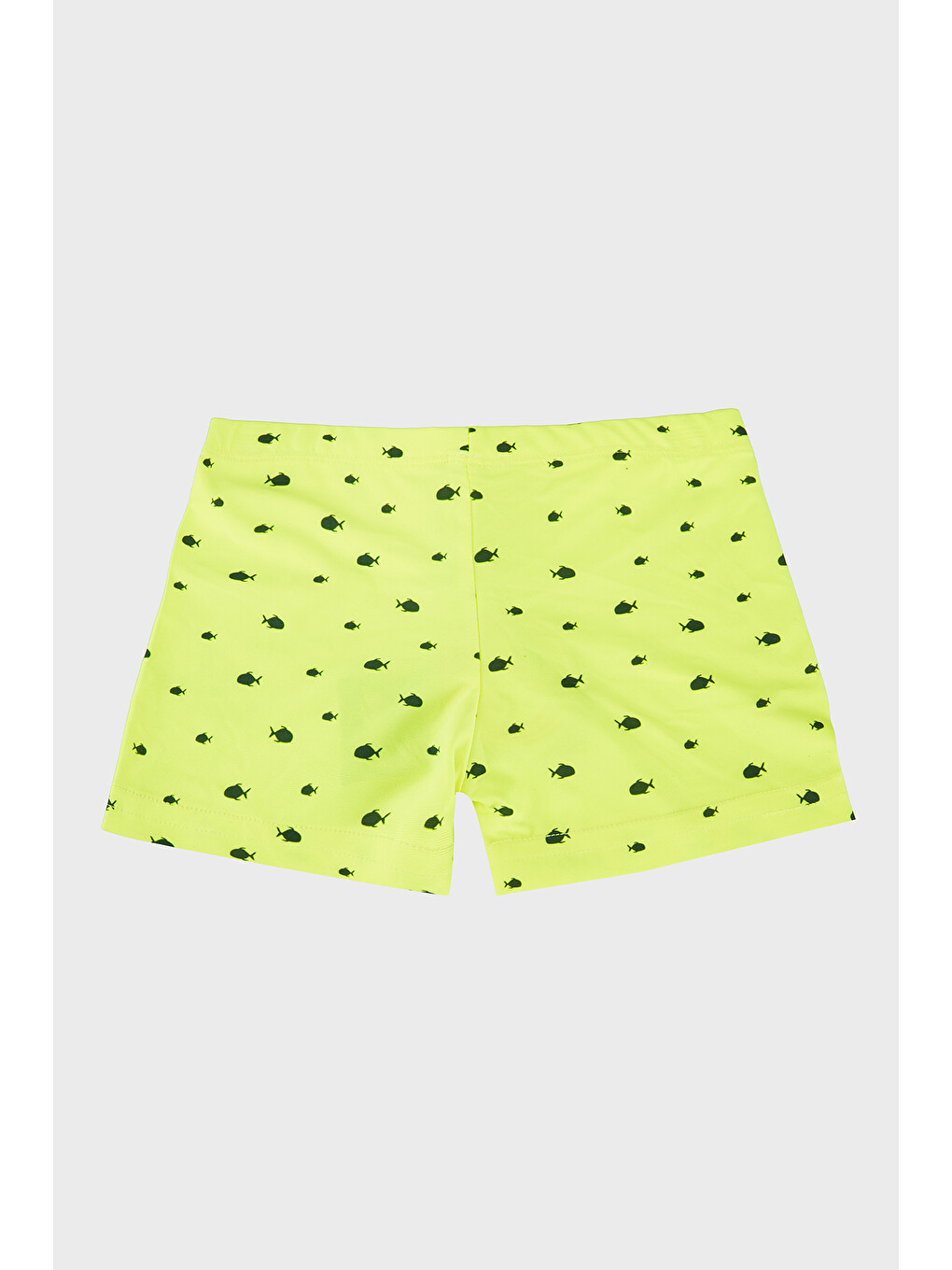 Sarı Chucky Desenli Lastikli Bel Boxer Mayo Short SR2631000006-1