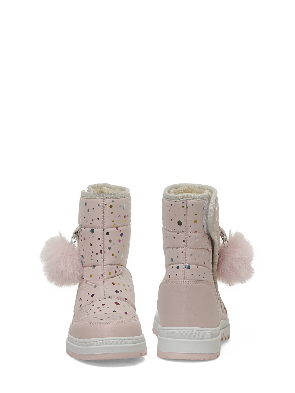 Pembe MOSTEN F 5PR Pudra Kız Çocuk Çizme-4