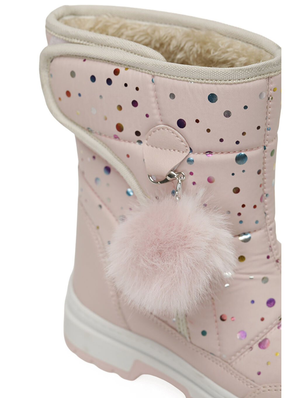 Pembe MOSTEN F 5PR Pudra Kız Çocuk Çizme-6